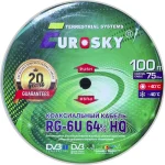 Кабель коаксиальный EUROSKY RG-6U