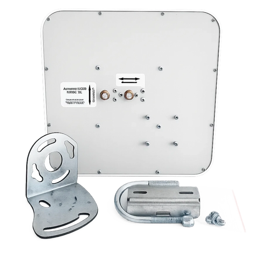 Панельная антенна для усиления ИНТЕРНЕТА STRONG MIMO 2х2 15 дБи Россия — изображение 2